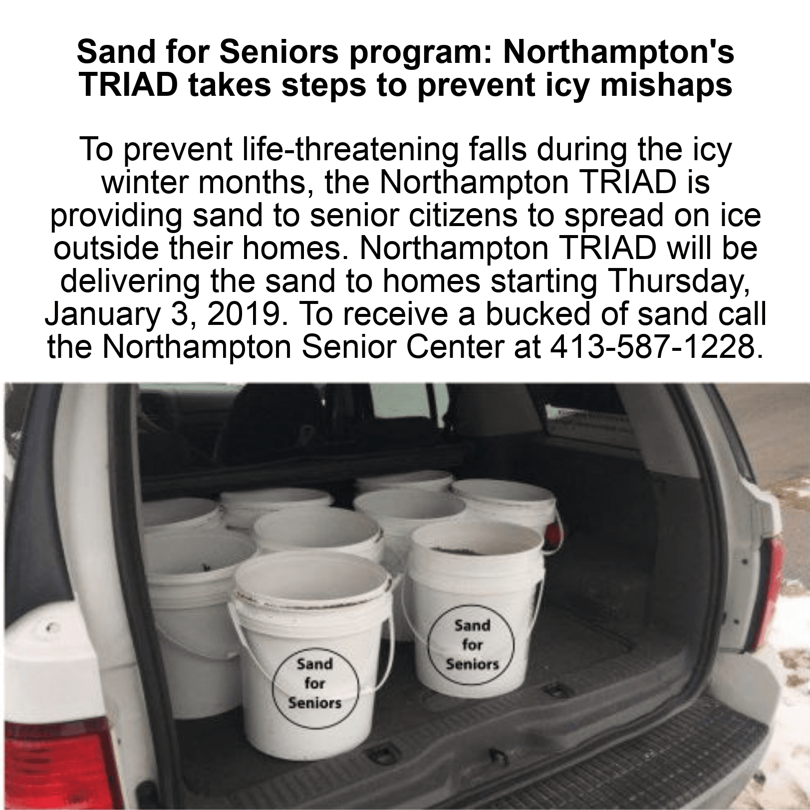 Sand for Seniors