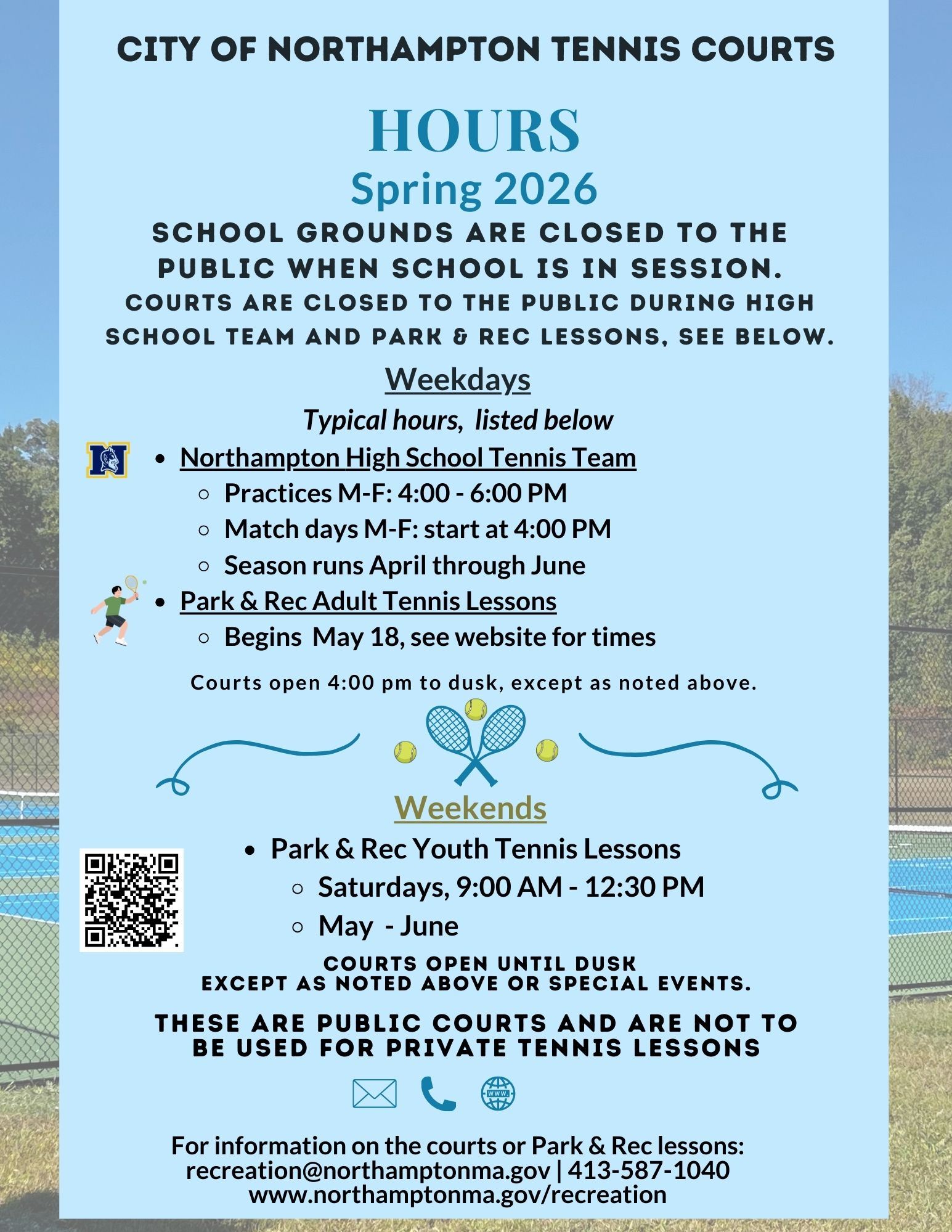 Tennis Court Hours - Spring 2026 (1)