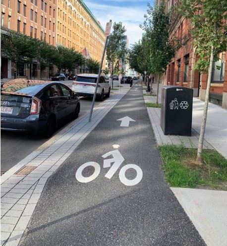 Image of bike lanes