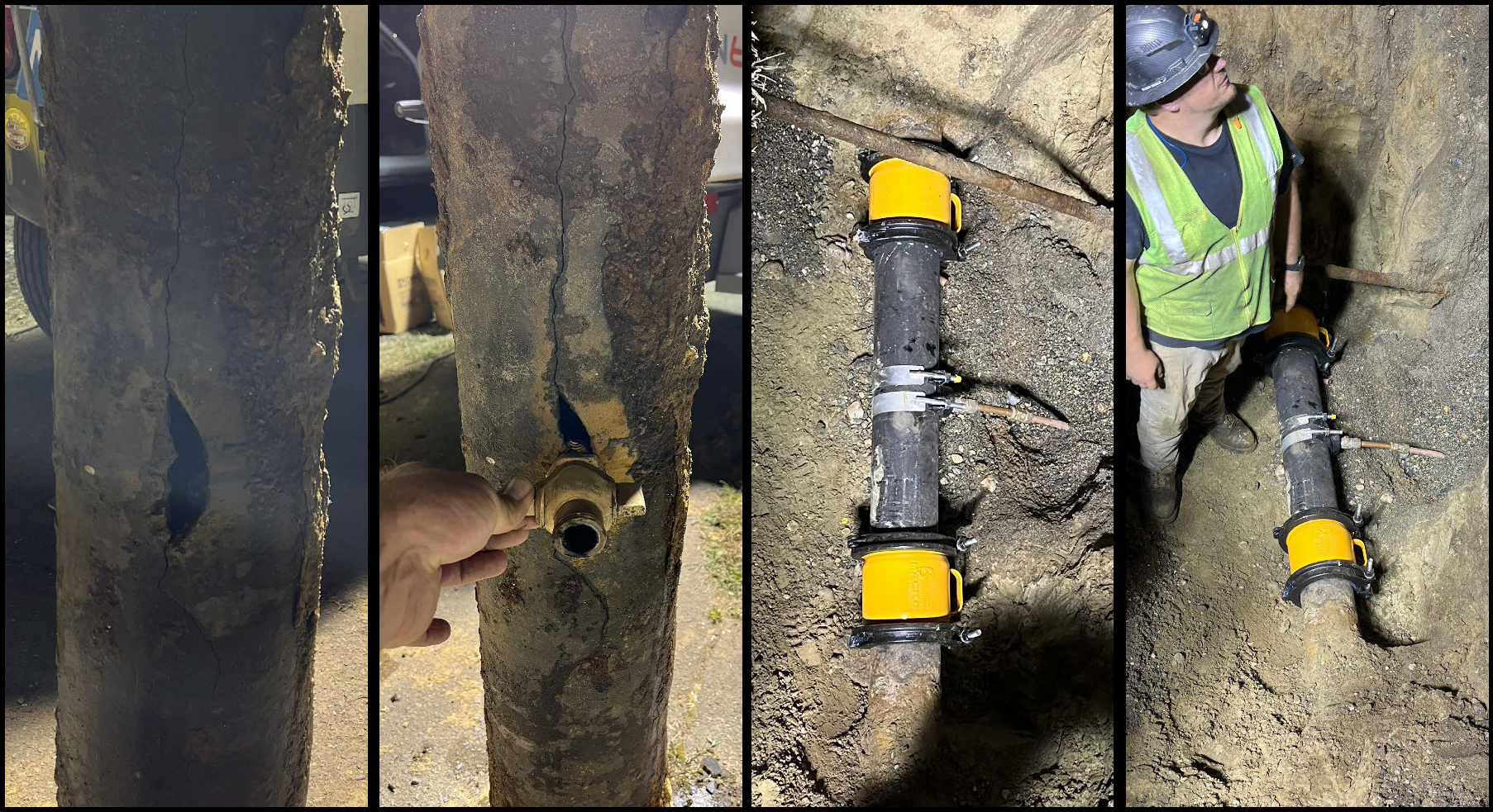 Image of Water Main Break on Grant Avenue